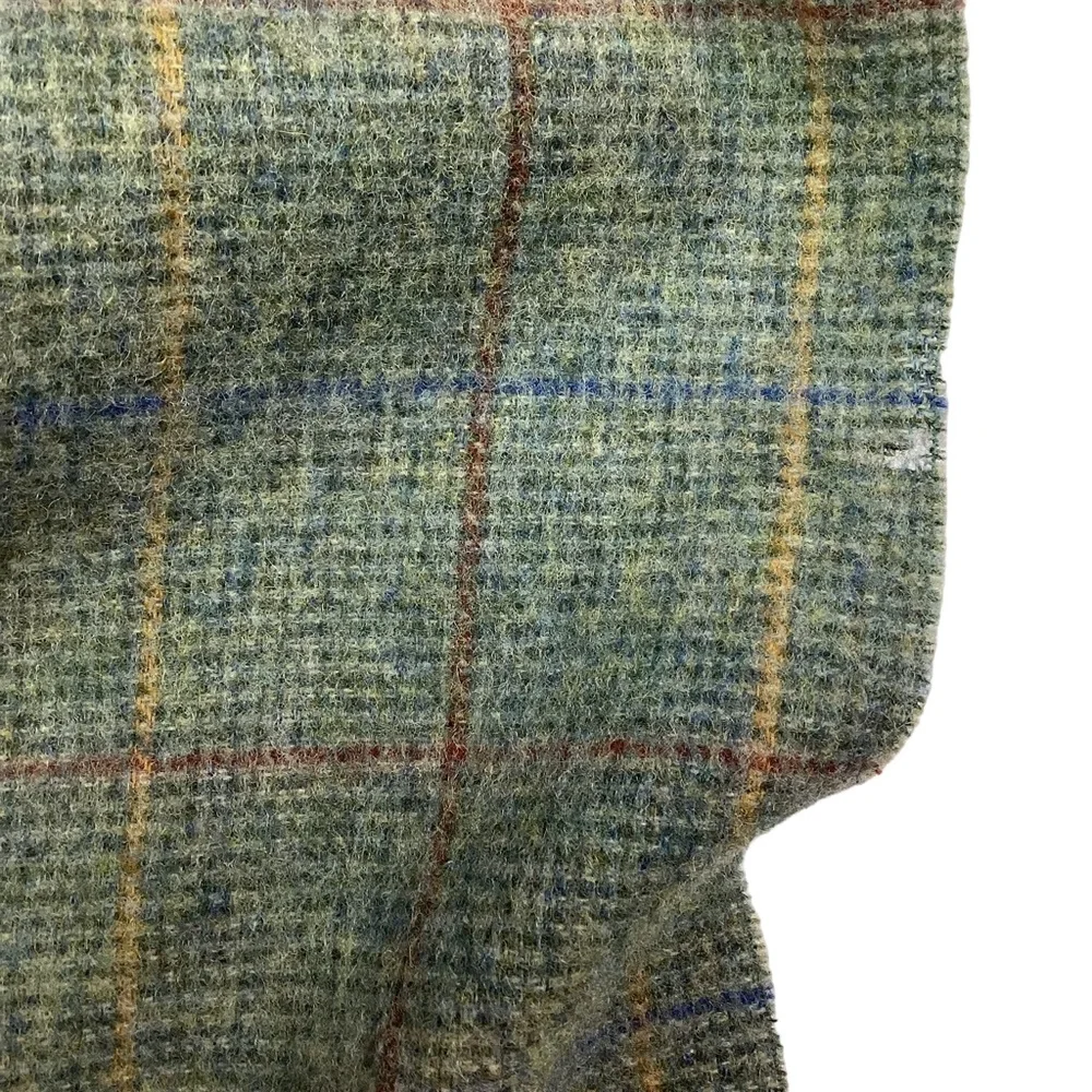 Mackintosh Scotland Wool Plaid Scarf Unisex